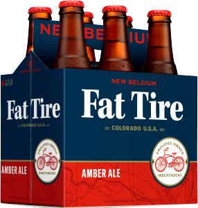 1 bottle (12 oz) Fat Tire Amber Ale