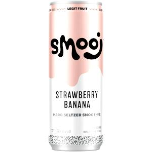 1 bottle (12 oz) Strawberry Banana Smoothie (355ml)