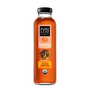 1 bottle (14 oz) Organic Black Tea with A Hint of Valencia Orange Peel