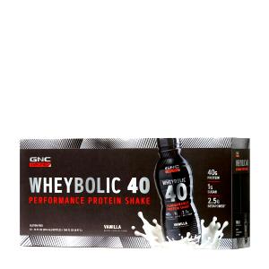 1 bottle (14 oz) Wheybolic 40 Performance Protein Shake