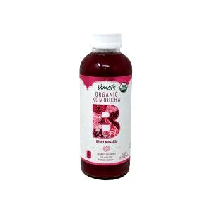 1 bottle (16 oz) Organic Kombucha Berry Nirvana