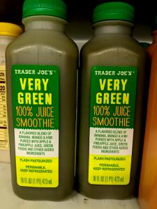 1 bottle (16 oz) Very Green 100% Juice Smoothie