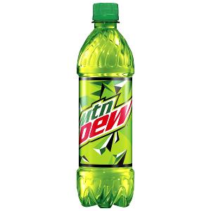 1 bottle (16.9 oz) Mountain Dew (16.9 oz)