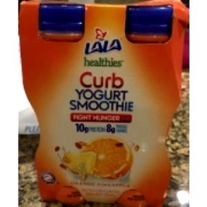 1 bottle (198 ml) Curb Yogurt Smoothie Orange Pineapple