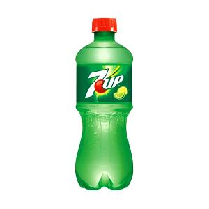 1 bottle (20 oz) 7UP (20 oz)