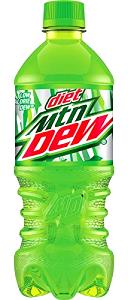 1 bottle (20 oz) Diet Mountain Dew (20 oz)