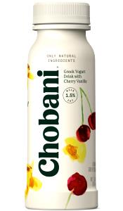 1 bottle (207 ml) Greek Yogurt Drink with Cherry Vanilla