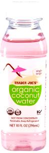 1 bottle (296 ml) Organic Coconut Water (Bottle)