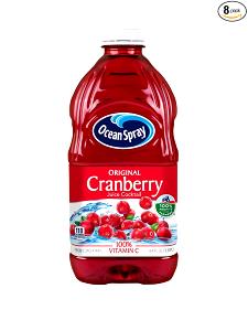 1 bottle (354 ml) Cranberry Juice Cocktail (12 oz)