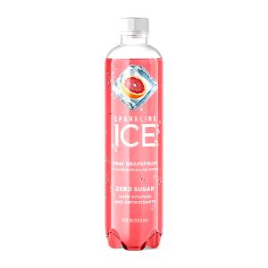 1 bottle (502.8 ml) Sparkling Ice - Pink Grapefruit (Bottle)