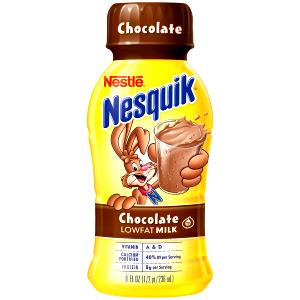 1 bottle (8 oz) Chocolate Lowfat Milk