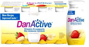 1 Bottle Danactive, Pomegranate Berry Light