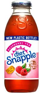 1 Bottle Snapple Diet Raspberry Tea