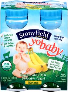 1 Bottle Yobaby Drinkable Yogurt, Banana