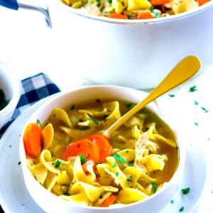 1 bowl (10 oz) Roasted Chicken Noodle Soup