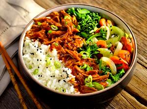 1 bowl (10.2 oz) Korean BBQ Pork Bowl