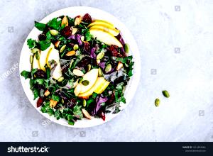 1 bowl (156 g) Kale Apple Cranberry Salad Bowl