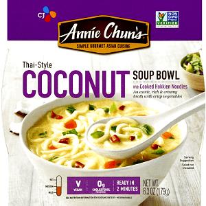 1 bowl (179 g) Thai Style Coconut Soup Bowl