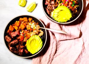 1 bowl (18.5 oz) Steak Bowl