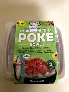 1 bowl (250 g) Smoked Ahi Tuna Poke Bowl