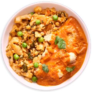 1 bowl (283 g) Chicken Tikka Masala with Riced Cauliflower