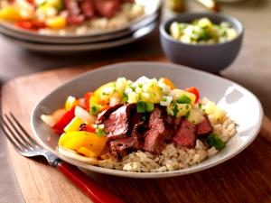 1 bowl (340 g) Meal Simple Beef Tenderloin Tip Bowl