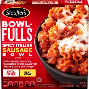 1 bowl (396 g) Bowl-Fulls Spicy Italian Sausage Bowl