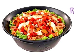 1 bowl (397 g) Fresco Zesty Chicken Border Bowl (No Dressing)