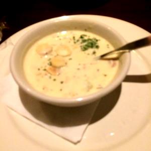 1 bowl Bahamiam Seafood Chowder