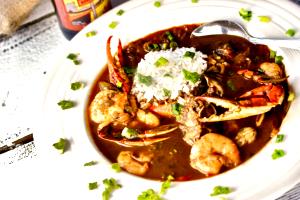 1 bowl Bayou Seafood Gumbo (Bowl)