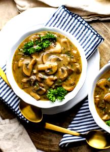 1 Bowl Mushroom & Ginger Soup Bowl