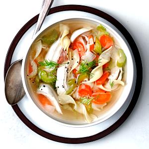 1 bowl Old Fashioned Chicken Noodle Soup (Bowl)