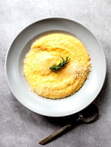 1 bowl Parmesan Polenta & Veggies