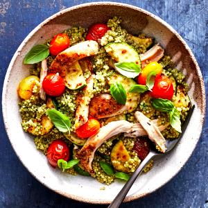 1 bowl Pesto Chicken Quinoa Bowl