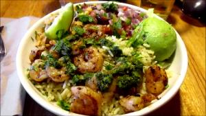 1 bowl Tex-Mex Lime-Grilled Shrimp Bowl