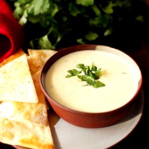 1 Bowl White Cheese Dip Bowl