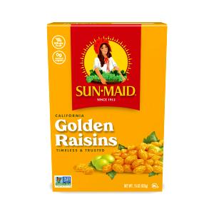 1 box (1 oz) California Golden Raisins (Box)