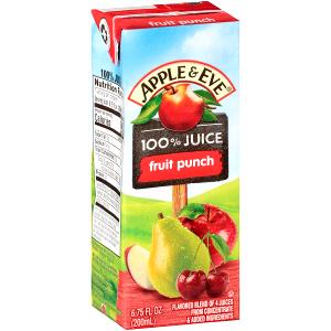 1 box (200 ml) Fruit Punch 100% Juice (6.75 oz)