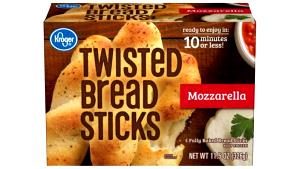 1 breadstick (65 g) Mozzarella Twisted Bread Sticks