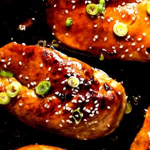 1 breast (125 g) Honey Garlic Chicken Breast