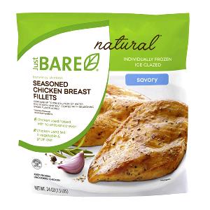 1 breast (170 g) Seasoned Boneless Skinless Chicken Breast Fillets