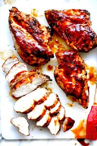 1 breast BBQ Grilled Chicken