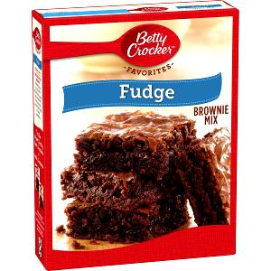 1 brownie (38 g) Fudge Brownie Mix