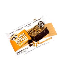 1 brownie (65 g) Muscle Brownie - Peanut Butter