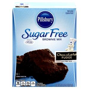 1 brownie (80 g) Sugar Free Fudge Brownie