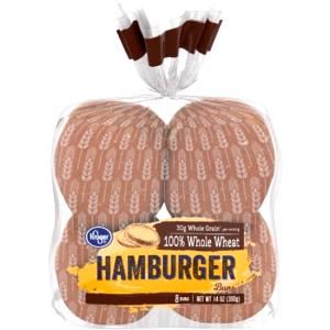 1 bun (44 g) Wheat Hamburger Buns