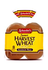 1 bun (46 g) Sweet Harvest Wheat Sandwich Buns