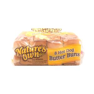 1 bun (53 g) Butter Buns Hot Dog