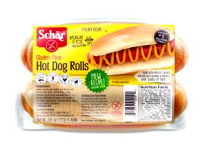 1 bun (64 g) Gluten Free Hot Dog Buns