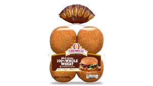 1 bun (74 g) 100% Whole Wheat Hamburger Buns